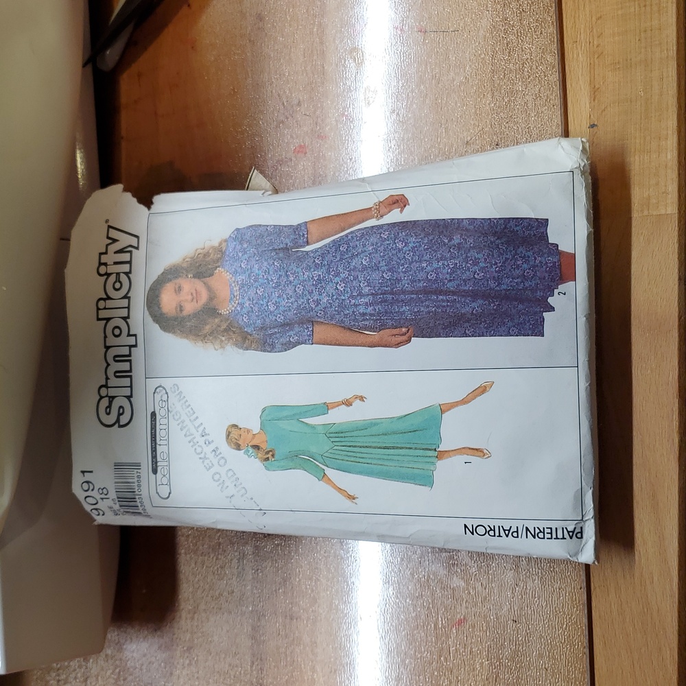 Simplicity 9091 Misses' Dress Pattern